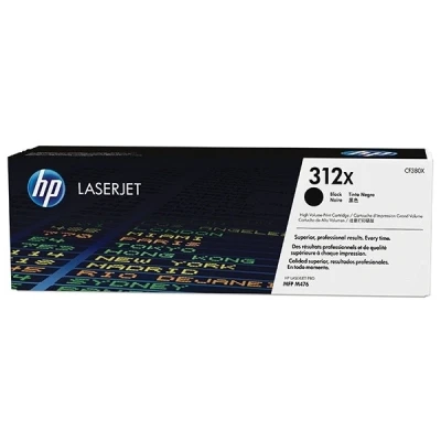 Image de Cartouche HP 312X toner Noir LaserJet à rendement élevé