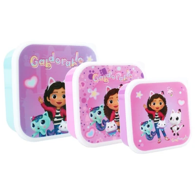 Afbeelding van Gabby&#039;s Dollhouse Snackbox (3in1) 8712645318298