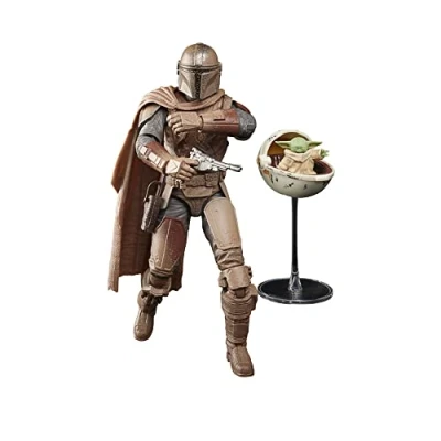 Image de Figurine Star Wars Bl Mando Grogu Arvala 7 Build up 15 cm