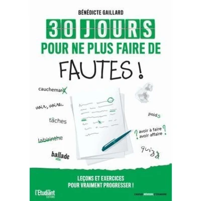 Image de 30 jours pour ne plus faire de fautes !