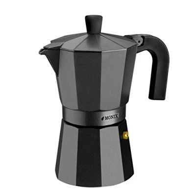 Afbeelding van Italiaanse Koffiepot Monix Braisogona_M640001 Aluminium Metaal 1 Kop
