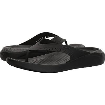 Afbeelding van Crocs Literide Flip, sandalen, open teen, uniseks, Navy Blauw