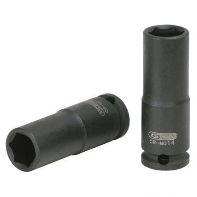 Afbeelding van KS Tools, Dopsleutel + dopmoer, 3/4&quot; zeskant stopcontact lang (37 mm)
