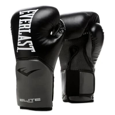 Afbeelding van Everlast Pro Style Elite Bokshandschoenen 8 oz Zwart / Grijs
