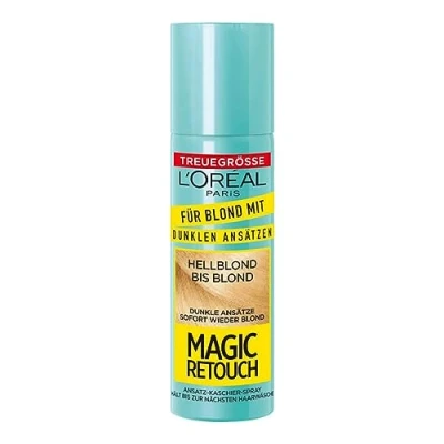 Afbeelding van L&#039;OREAL MAGIC RETOUCH FUR BLOND MIT DUNKLEN ANSATZEN HELLBLOND BIS DUNKLE ANSATZE SOFORT WIEDER