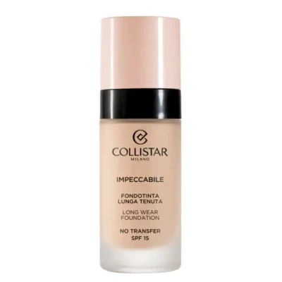 Afbeelding van Collistar Make up Long Wear Foundation Impeccable 1R Avorio Rosato 30 ml