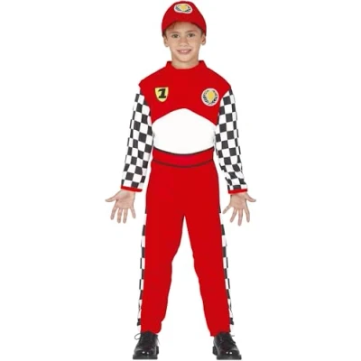 Afbeelding van Fiestas Guirca Kostuum Formula Driver (7 9 jaar)