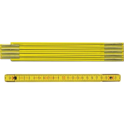 Afbeelding van Stabila Holz Gliedermaßstab Type 600 1104 Duimstok 2 m Beukenhout
