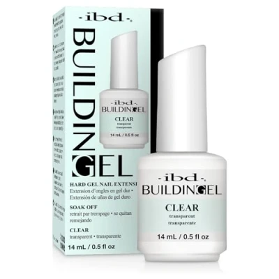 Afbeelding van ibd Bouwgel Nagelverlenging van harde gel Transparant 14 ml