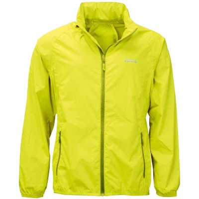 Afbeelding van Pro X Elements Opbergbare regenjas voor heren PACKable Neon geel maat XXL