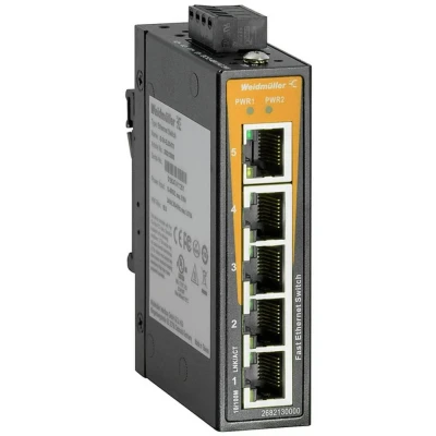 Afbeelding van Weidmüller IE SW EL05 5TX Industrial Ethernet Switch 5 poorten 100 MBit/s