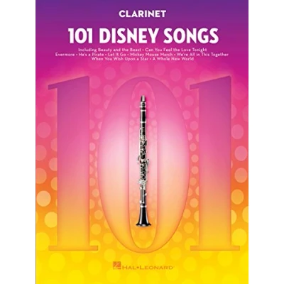 Afbeelding van 101 Disney Songs: For Clarinet
