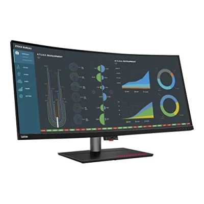 Afbeelding van Lenovo ThinkVision P40w 20 LED monitor Energielabel G (A G) 100.8 cm (39.7 inch) 5120 x 2160 Pixel 21:9 6 ms Thunderbolt 4, HDMI, DisplayPort, USB 3.2 Gen 1