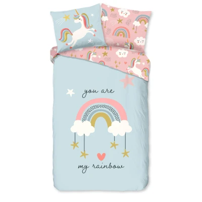 Afbeelding van Good Morning Kinderdekbedovertrek &quot;&quot; Multi (140x200/220 cm) Katoen