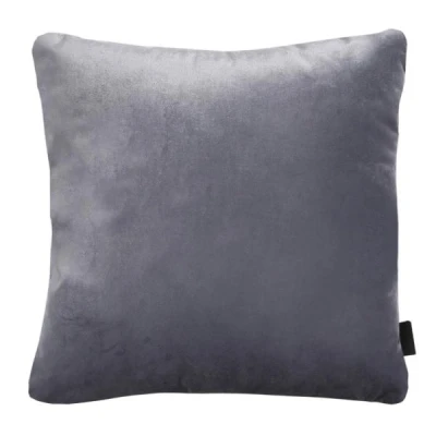 Afbeelding van Madison sierkussen 45x45 Velvet grey full piping