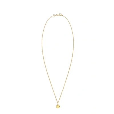 Afbeelding van Elli Letter S Ketting goldcoloured, Dames, Maat: 45, Gold/coloured