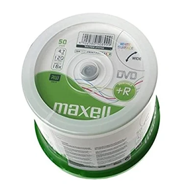 Afbeelding van Maxell DVD+R 4.7GB 50pcs 4,7 GB 50 stuk(s)