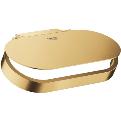 Afbeelding van GROHE Selection toiletrolhouder met deksel Brushed Cool