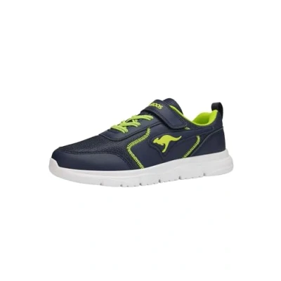 Afbeelding van KangaROOS K ETK ZIG EV Sneaker Kinderschoenen Unisex 10408 000 4054 blauw/groen