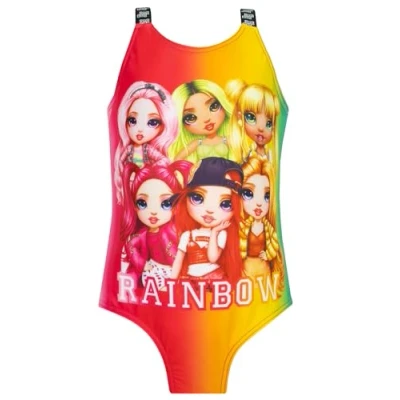 Afbeelding van Rainbow High badpak 1 delig voor meisjes meisjes, Meerkleurig