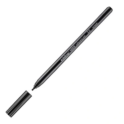 Afbeelding van Kalligrafiepen edding 1255 2.0mm zwart