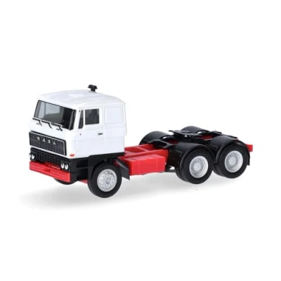 Afbeelding van Herpa model vrachtwagen Rába Zugmaschine 3achs, schaal 1/87, Duits model, verzamelstuk, plastic figuur