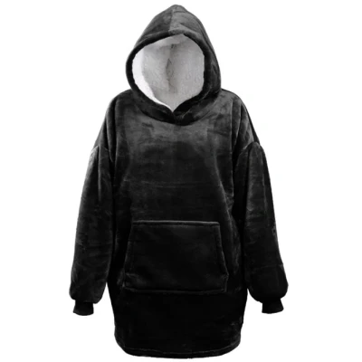 Afbeelding van Unique Living Hoodie Lilly Black 70x57x87cm