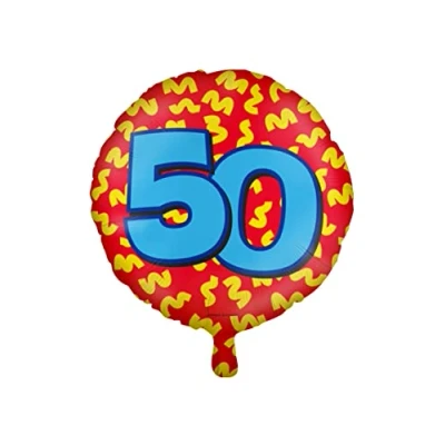 Afbeelding van Helium ballon 50 jaar party 45cm