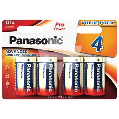 Afbeelding van 4 stuks Panasonic Pro Power Mono LR20 D batterji
