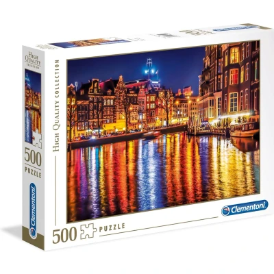 Afbeelding van Clementoni High Quality Collection Puzzel Amsterdam 500 Stukjes