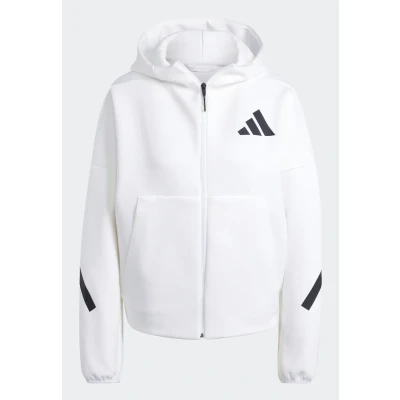 Afbeelding van adidas Sportswear Z.N.E. Ritshoodie Dames Wit XS