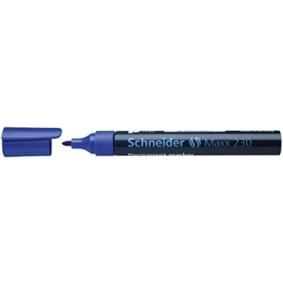 Afbeelding van Viltstift Schneider Maxx 230 rond 1 3mm blauw