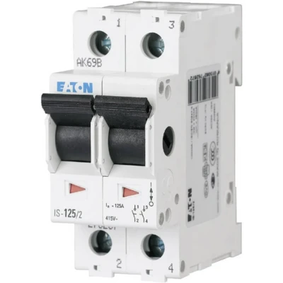 Afbeelding van Eaton 276263 Hoofdschakelaar 2 polig 25 A 2x NC, NO 240 V/AC
