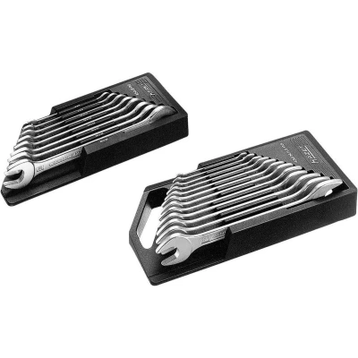 Afbeelding van Hazet 450N/12NRS Dubbele steeksleutelset 12 delig 6 32 mm DIN 3110, ISO 10102