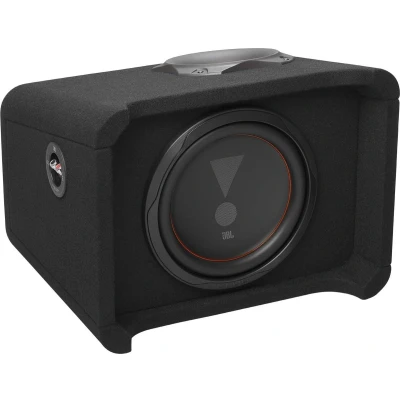 Afbeelding van JBL CLUB 1000P Autosubwoofer 10 Subwoofer voor in de Auto met Behuizing 700W RMS / 1400W Piek Slip Stream Basreflexbehuizing
