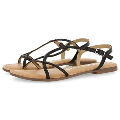 Afbeelding van Gioseppo Nioaque Sandalen, Dames, Maat: 37, Black Leer