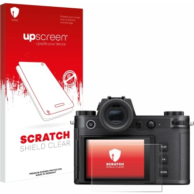 Afbeelding van upscreen Screenprotector voor Leica SL3 S Folie Beschermfolie transparant