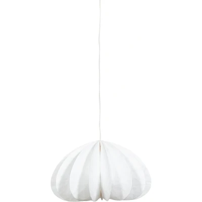 Afbeelding van WOOOD hanglamp Dalia Papier Wit 37xØ60 cm