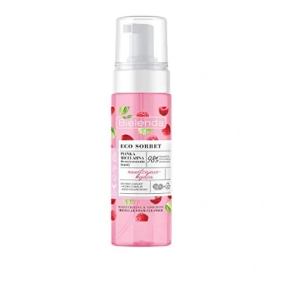 Afbeelding van Eco Sorbet micellair gezichtsreinigingsschuim hydraterend en verzachtend Framboos 150ml