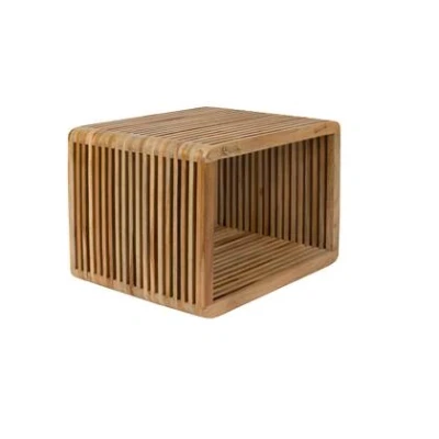 Afbeelding van Housecraft Living Djia Kastje/ Nachtkastje Teak Hout Klein Bruin