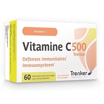 Afbeelding van Trenker Vitamine C500 Tabletten