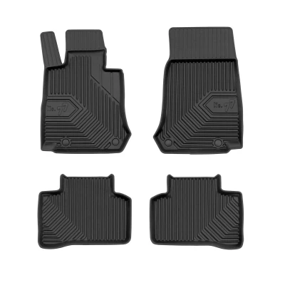 Afbeelding van FROGUM No. 77 77407770 Vloermatset Rubber voor en achter 4 Zwart Op maat gemaakt MERCEDES BENZ: GLC Off Road