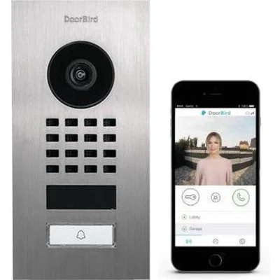Afbeelding van DoorBird D1101V Unterputz Buitenunit voor Video deurintercom via WiFi WiFi, LAN RVS V2A (geborsteld)