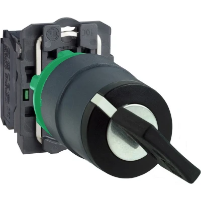 Afbeelding van Schneider Electric XB5AD53 Harmony Keuzetoets Draaischakelaar Zwart 3 x 45 Draai ontgrendeling 1 stuk(s)