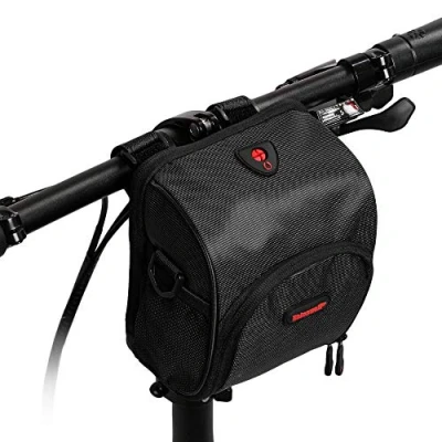 Afbeelding van Rhinowalk Fietsstuurtas, voortas voor racefiets, frametas, fietsmandtas, professionele fietstas fietsaccessoires