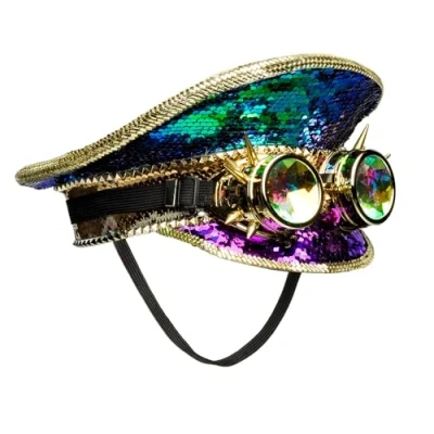 Afbeelding van Boland 33041 Festivalmuts, hoed voor volwassenen, kostuumaccessoires, accessoires CSD, carnaval en themafeest