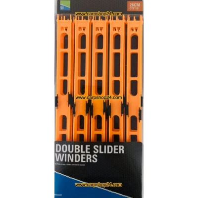 Afbeelding van Preston Double Slider Winders Maat : 26cm (Orange 10 pcs winders)