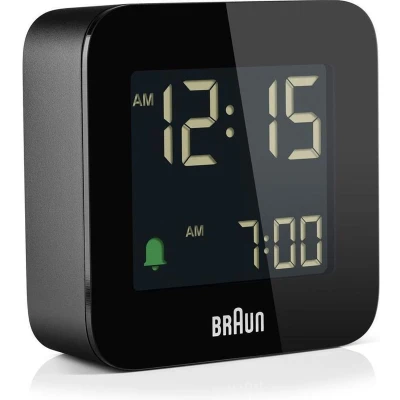 Afbeelding van Braun BC08B DCF Wekker Zendergestuurd Zwart Negatief display
