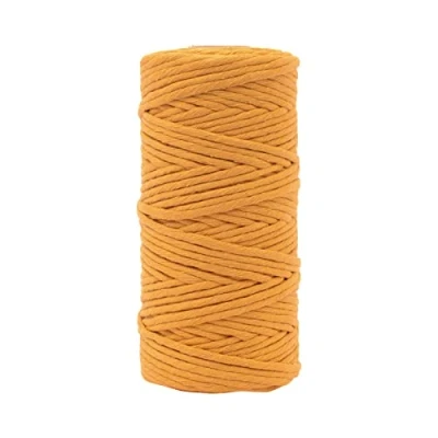Afbeelding van Vaessen Creative Macrame Touw Okergeel 3mmx100m