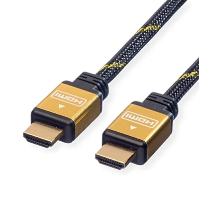 Afbeelding van ROLINE GOLD HDMI HighSpeed Kabel met Ethernet, m M, 2